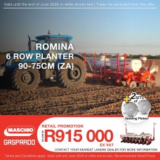 Maschio Romina 6 Row Promo Maschio Romina 6 Row Promo